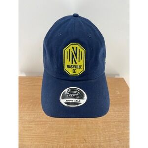Nashville SC Hat Stadium‎ Essentials Men's Adjustable Navy Blue Soccer
